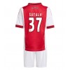 Ajax Josip Sutalo #37 Hjemmedraktsett Barn 2025-26 Kortermet (+ korte bukser)